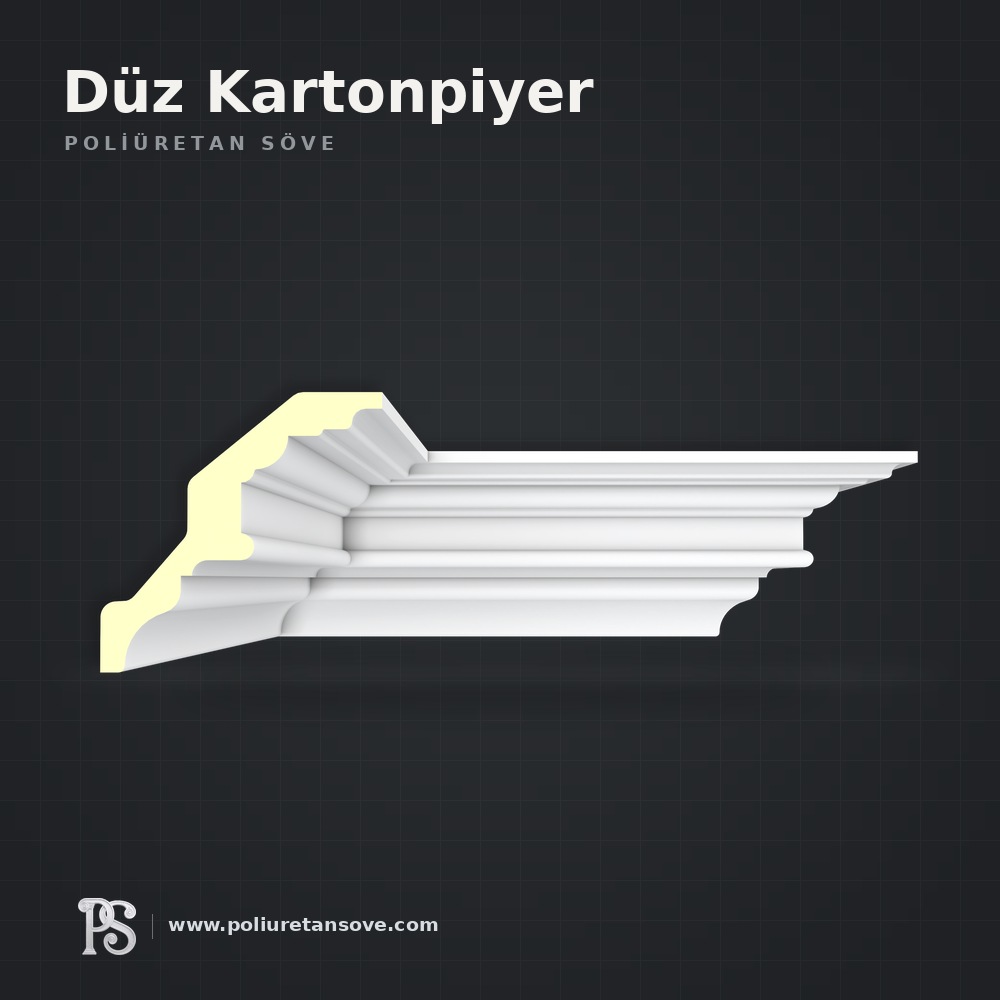Düz Kartonpiyer modelleri