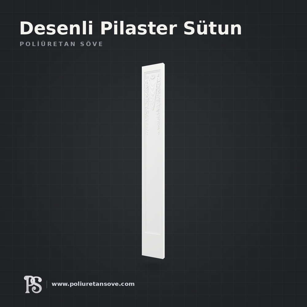 Desenli Pilaster Sütun modelleri