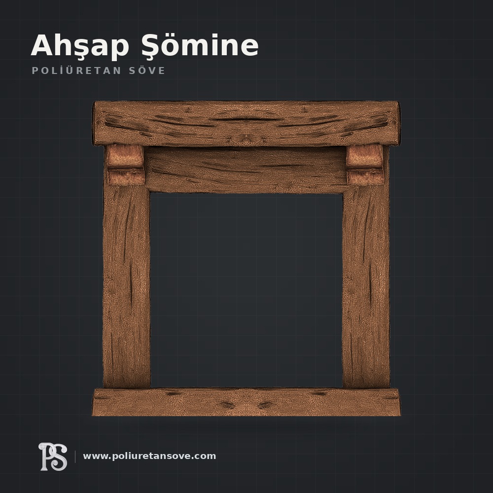 Ahşap Şömine modelleri