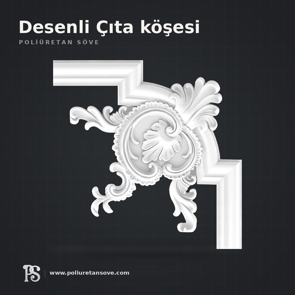 Desenli Çıta köşesi modelleri