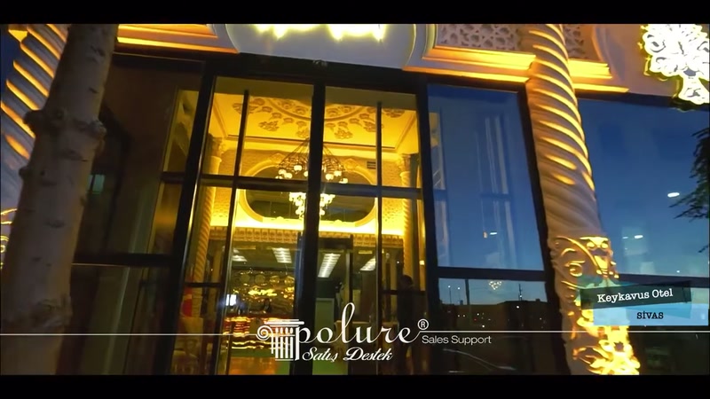 Poliüretan Ürünlerle Tasarlanan Otel ve Düğün Salonu Dekorasyonu