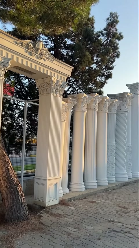 Poliüretan Sütun Modelleri: Mimari Dekorasyon ve Villa Tasarımları