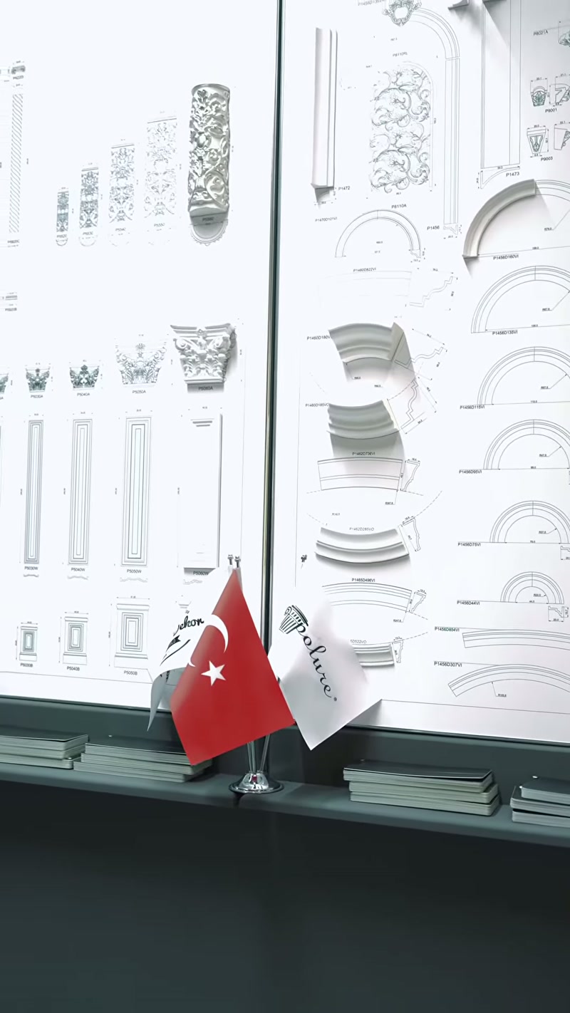 Poliüretan Söve ve Sütun Modelleriyle Fuar Standı Tasarımı
