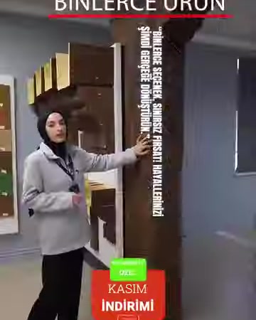 Tavanda sıralanan ahşap görünümlü dekoratif kiriş örnekleri