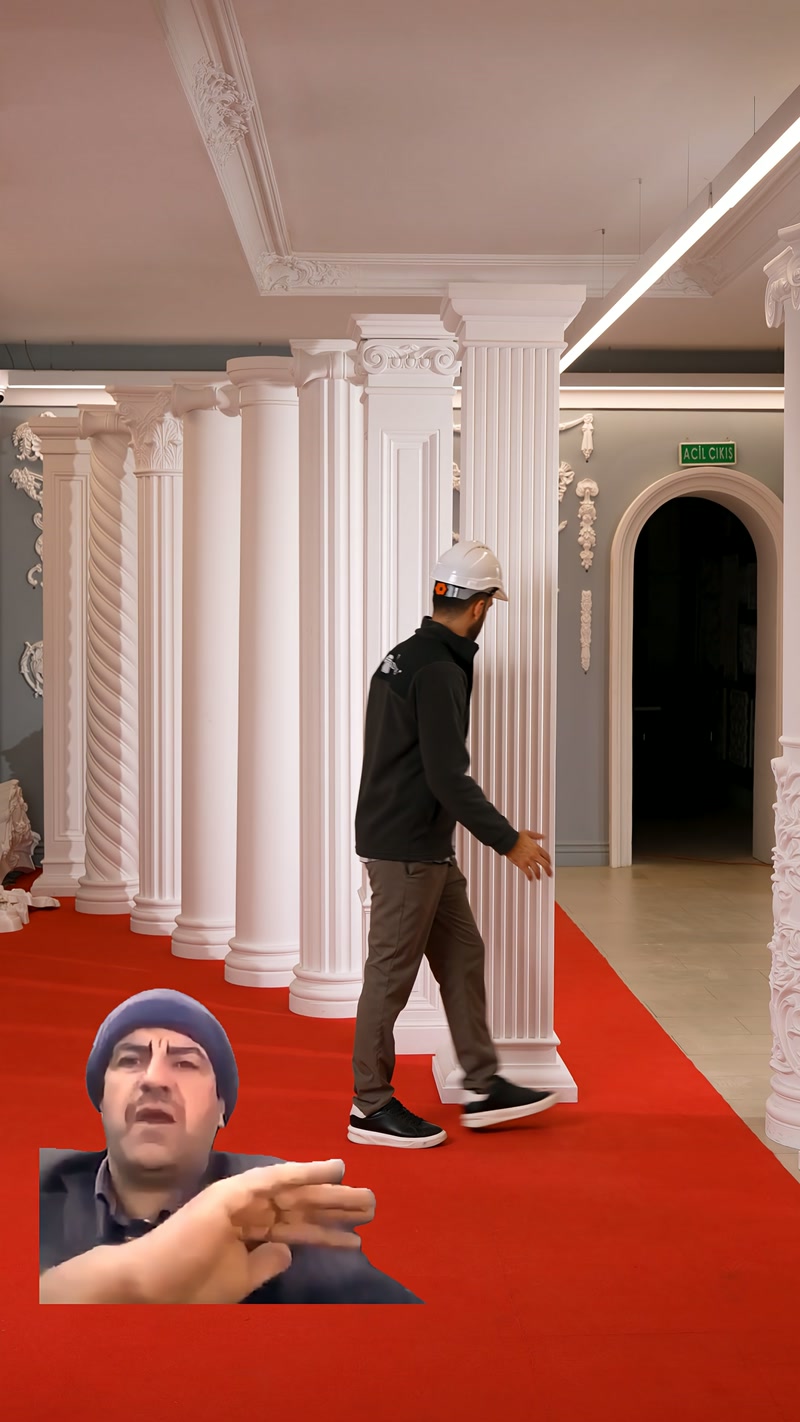 Kusursuz Detaylarıyla Poliüretan Sütun ve Pilaster Modelleri