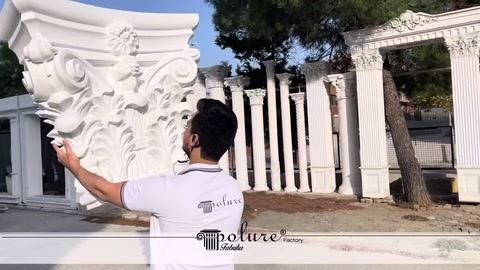 20, 30, 40, 50 ve 60 cm Çaplı Poliüretan Sütun Başlığı Modelleri