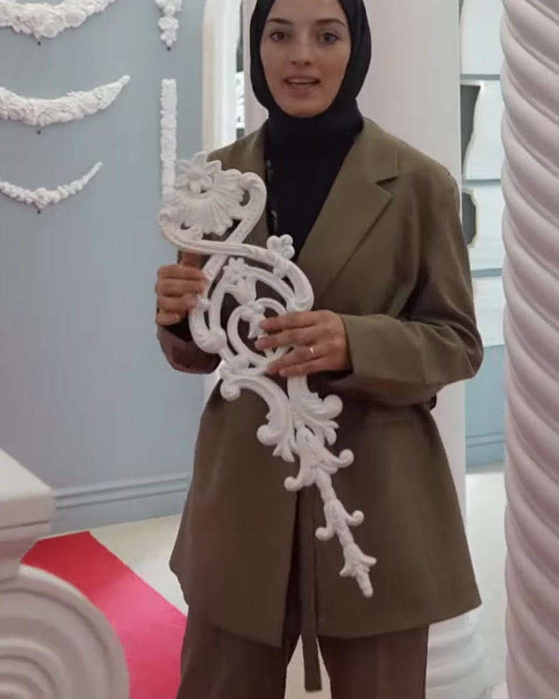 Poliüretan Dekoratif Motif Modelleri ve Uygulama Örnekleri
