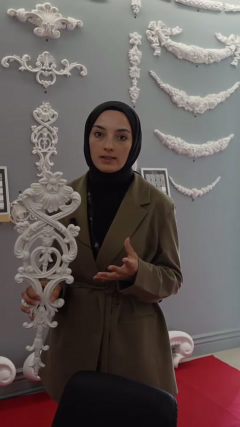 Poliüretan Dekoratif Motif Modelleri ve Duvar Süsleme Uygulaması