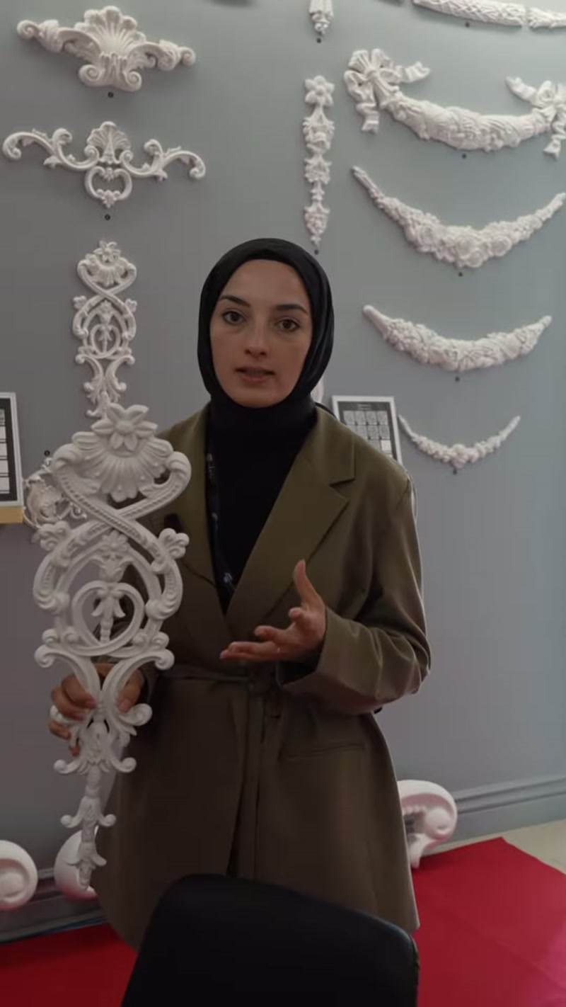 Poliüretan Dekoratif Motif Modelleri ve Duvar Süsleme Uygulaması