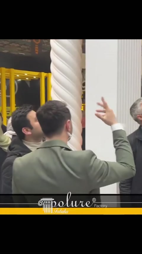 Mimari Fuar Standında Poliüretan Söve ve Sütun Modelleri