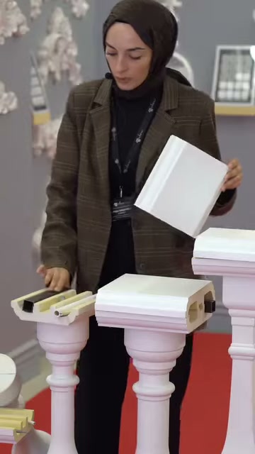 Açık profil içindeki paralel kanallar üst açıdan gösteriliyor.