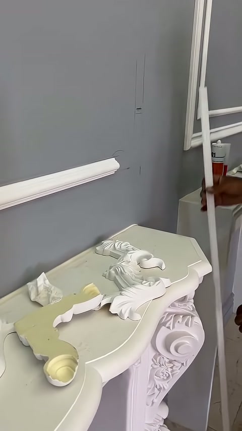 Boş kalan yatay ve dikey çıta uçları yakından görülüyor