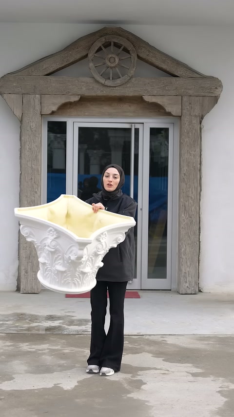 Poliüretan Sütun Başlıkları ve Hafif Dekoratif Sütun Modelleri
