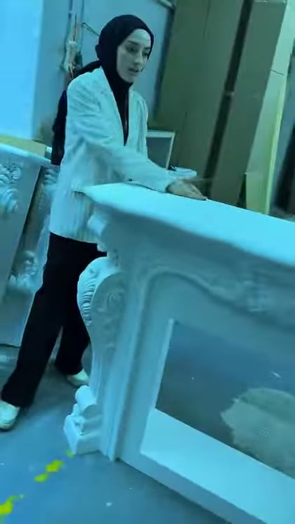 Poliüretan Dekoratif Hazır Şömine Modelleri