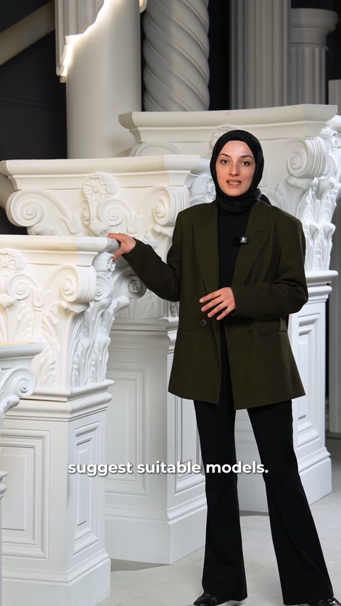 Polure Sütun Başlıkları: Farklı Ölçü ve Model Seçenekleri