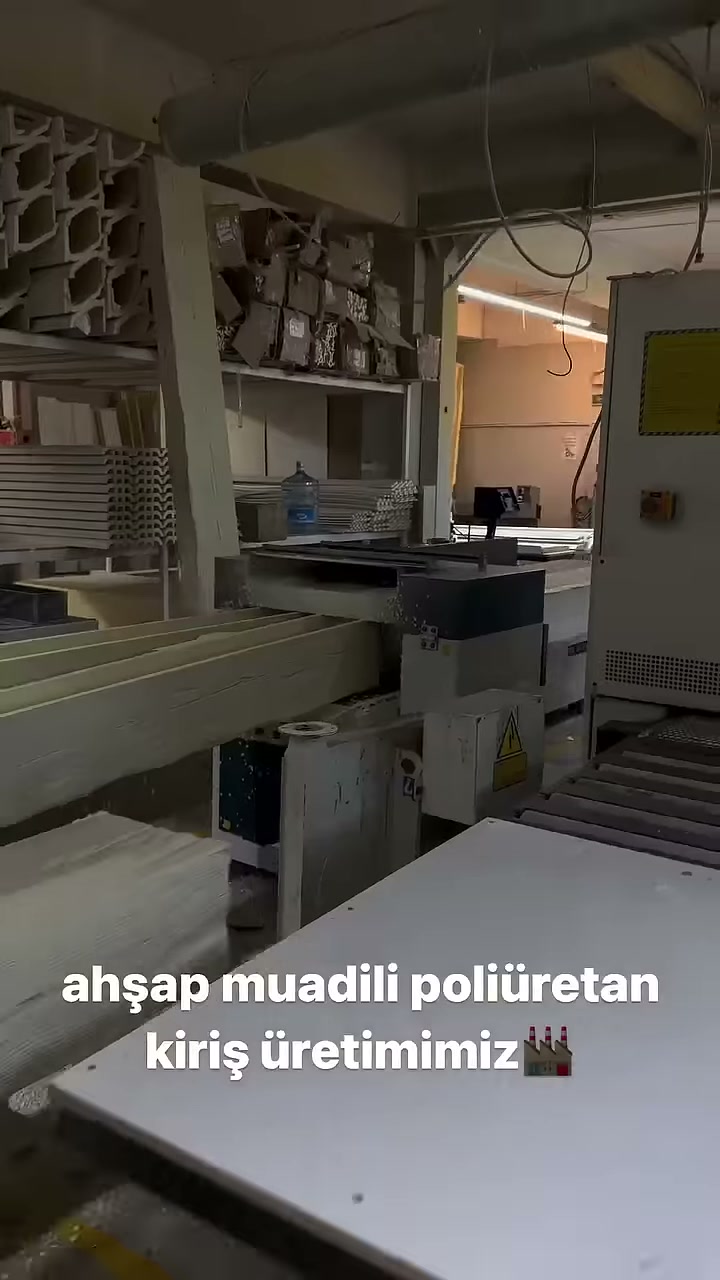 Poliüretan Kiriş İmalatı: Ahşap Dokulu Mertek ve Kütük Modelleri