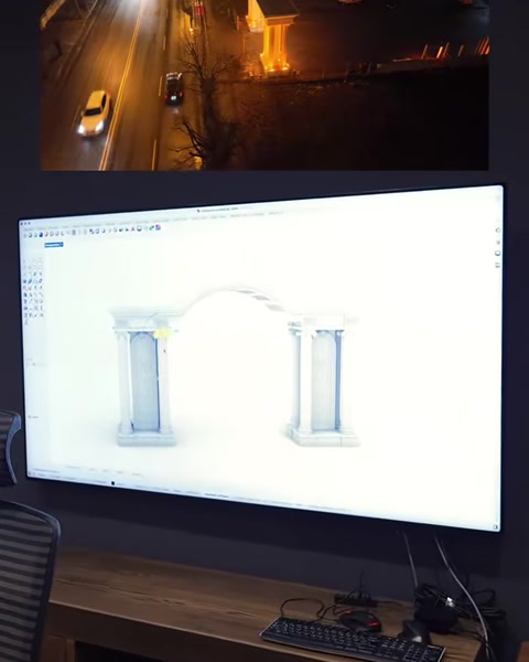 Ekranda giriş tasarımına ait iki farklı sütun düzeni görülüyor