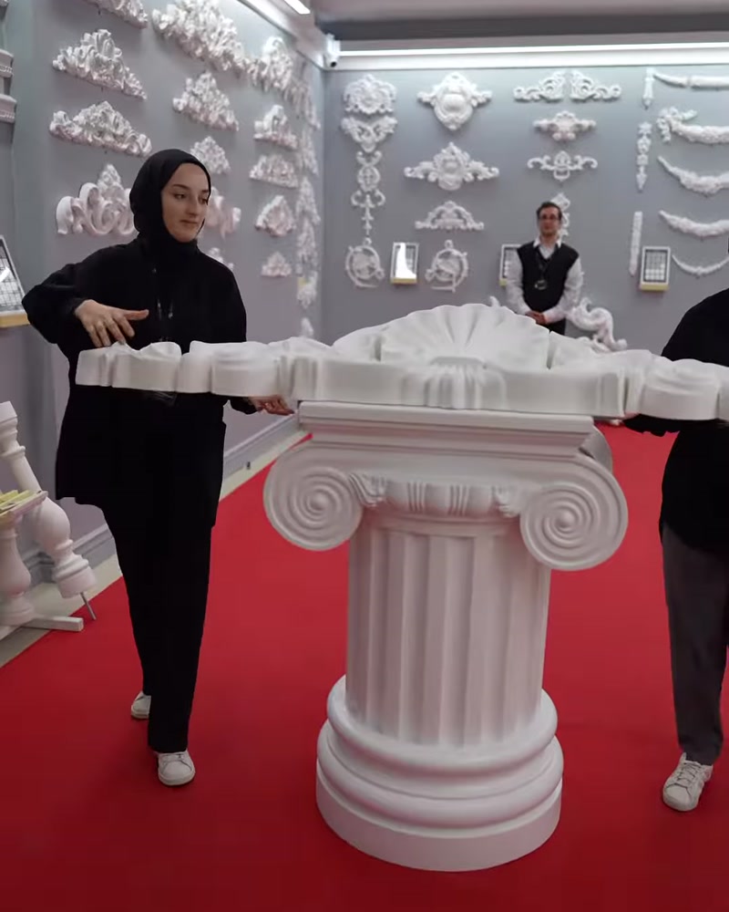 Poliüretan Taç ve Dekoratif Pediment Modelleri | Polyes Dekorasyon