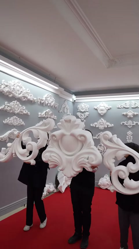 Poliüretan Taç Pediment Modelleri ve Dekoratif Motifler