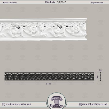 Dekoratif Bordür Modeli 82047