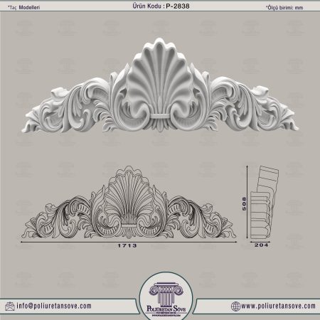 Dekoratif Taç Modeli 2838
