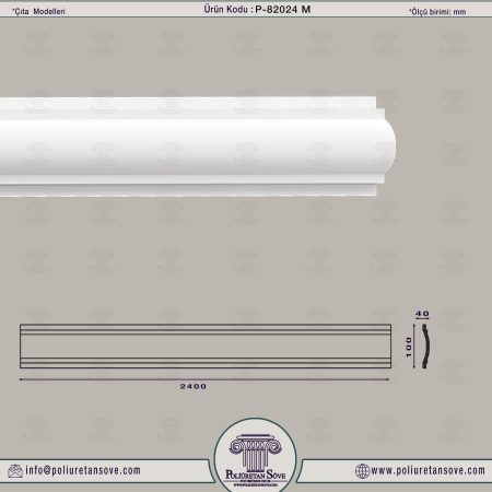 Dekoratif Çıta Fiyatları 82024 M
