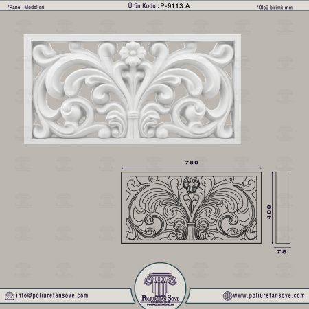 Poliüretan Panel Modelleri 9113 A