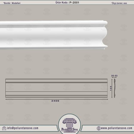 Poliüretan Bordür Modelleri 2001