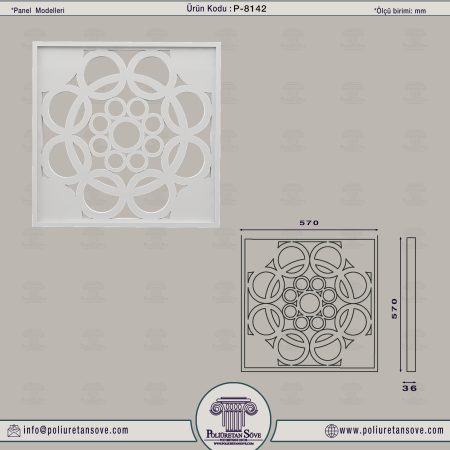 Dekoratif Panel Modeli 8142