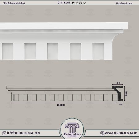 Dekoratif Söve Modeli 1456 D