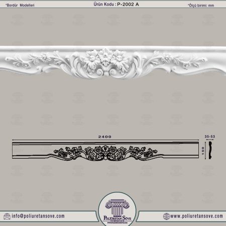 Poliüretan Bordür Modeli 2002 A