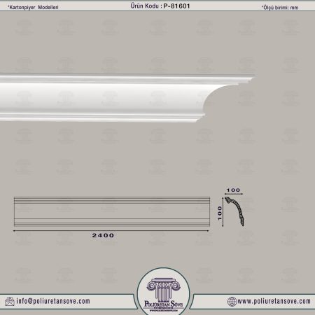 Poliüretan Kartonpiyer Modeli 81601