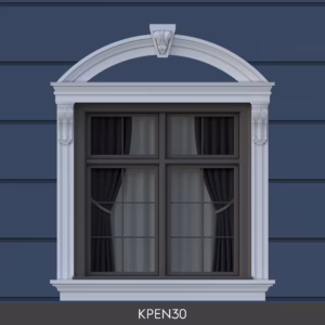 Poliüretan Kemerli Pencere Söve ve Taç Takımı 220x2160x2660 mm