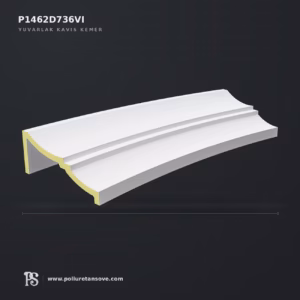 Poliüretan Kavisli Kemer Söve Modeli 18x128 cm P1462D736VI