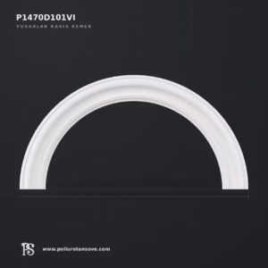Poliüretan Yuvarlak Kavis Kemer Söve Modeli 130.9x65.5 cm P1470D101VI