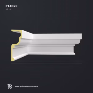 Poliüretan Pencere Kenarı Söve ve Profil Modeli 49x127 mm