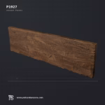 27 cm Genişliğinde Ahşap Desenli Poliüretan Kütük Panel P1927