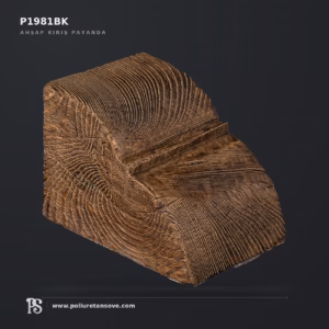 Poliüretan Ahşap Görünümlü Kiriş me Mertek Payandası 124x124x174 mm P1981BK