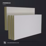 Poliüretan 3D Kabartmalı Duvar ve Cephe Paneli 72×146 cm (10 cm) P3000D10