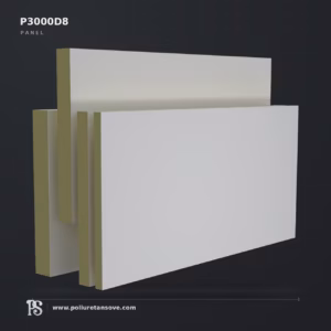Poliüretan Hacimli Modern Cephe ve Duvar Paneli 720x1460x80 mm