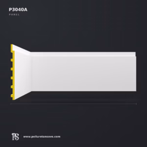 Poliüretan Minimalist Düz Duvar Paneli P3040A