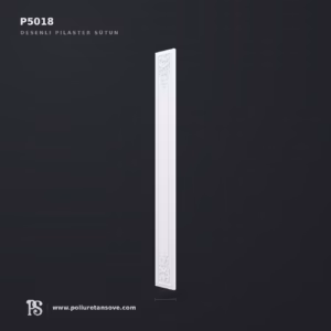 Motifli Poliüretan Pilaster Sütun Gövde Paneli 17.5x176.5 cm
