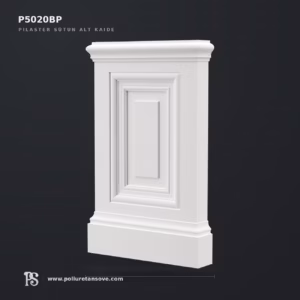 Poliüretan Pilaster Sütun Taban Kaidesi Elemanı 42x227x362 mm