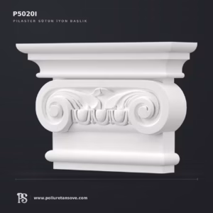 Poliüretan İyonik Pilaster Sütun Başlığı P5020I