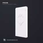 Motifli Poliüretan Pilaster Sütun Kaidesi P5024B