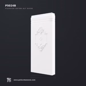 Motifli Poliüretan Pilaster Sütun Kaidesi P5024B