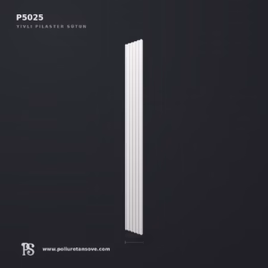Yivli Poliüretan Pilaster Duvar Sütunu P5025