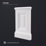 Poliüretan Pilaster Sütun Alt Taban Kaidesi P5030B