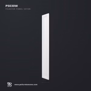 Poliüretan Söve Pilaster Sütun Panel Duvar Kaplama Modeli 3x30x240 cm