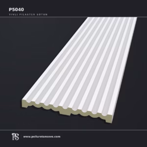 Poliüretan Söve Yivli Pilaster Duvar Sütun Gövdesi 4x40x240 cm